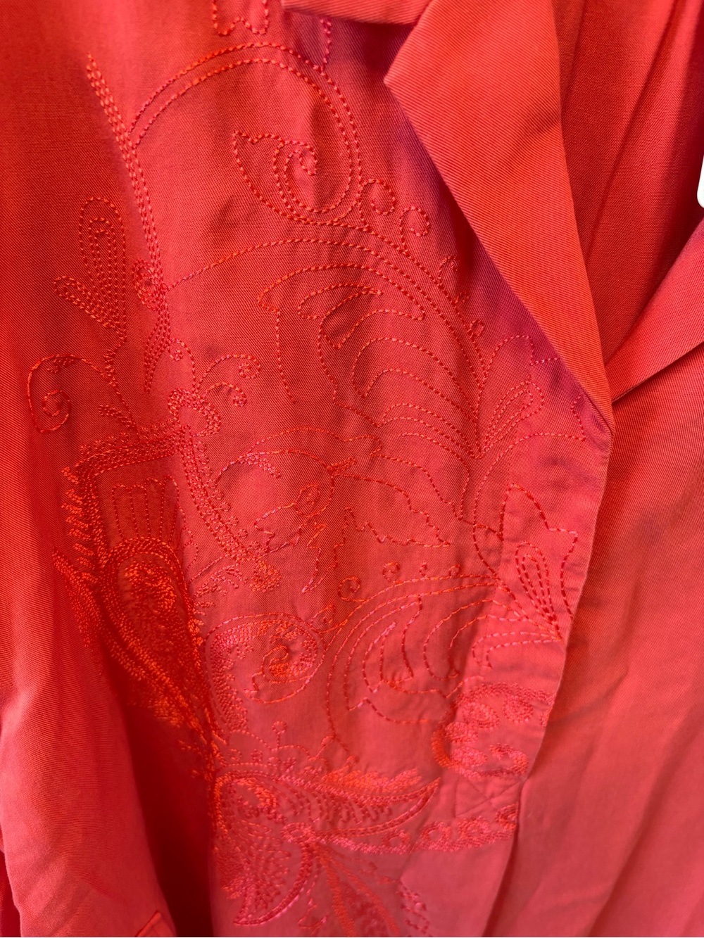 Soft Surroundings Embroidered Shirt Dress - Picture 3 of 11